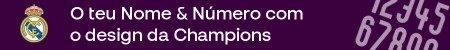 Serigrafia Champions RM PT