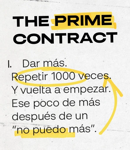 Fútbol Emotion presenta: The Prime Contract.