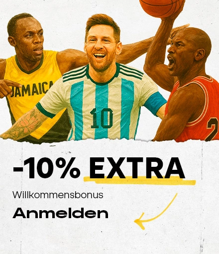 10% zusätzlicher Rabatt: Willkommensbonus