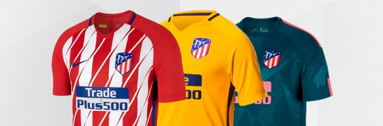CAMISETAS DEL ATLÉTICO DE MADRID