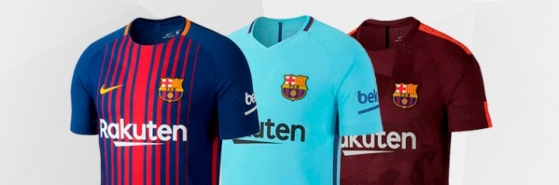 BARCELONA FC JERSEYS
