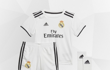 REAL MADRID PRODUCTS FOR KIDS AND INFANTS