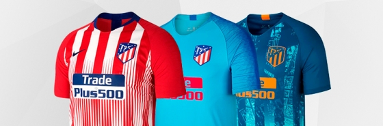 Magliette dell'Atletico Madrid