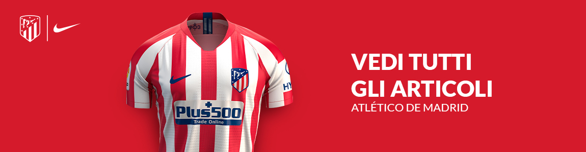 Tutto l'abbigliamento dell'Atletico Madrid