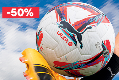 card Balón de La Liga al 50%