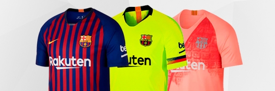 CAMISOLAS DO FC BARCELONA