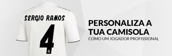 PERSONALIZA A TUA CAMISOLA