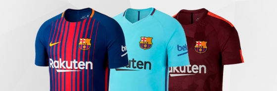 CAMISETAS DEL FC BARCELONA