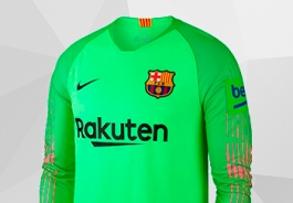 EQUIPACIÓN DE PORTERO DEL FC BARCELONA