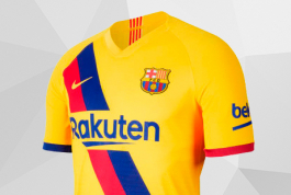 DIVISA AWAY FC BARCELLONA