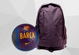 BOLAS E ACESSÓRIOS DO FC BARCELONA