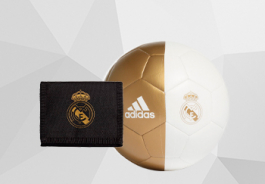 PALLONI E ACCESSORI DEL REAL MADRID