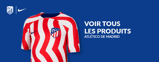 Tous les produits officiels de l'Atlético de Madrid