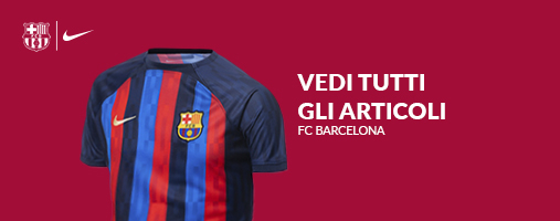 Tutto l'abbigliamento del Barcellona