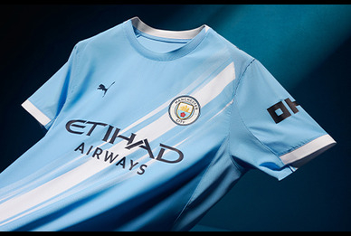 card Get the new Manchester City jersey and show your pride in the team