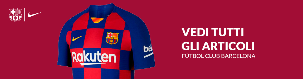 Tutto l'abbigliamento del Barcellona