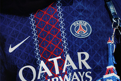 card Le maillot des champions: PSG Home Kit 2025/26 