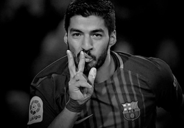 Las botas de Luis Suárez