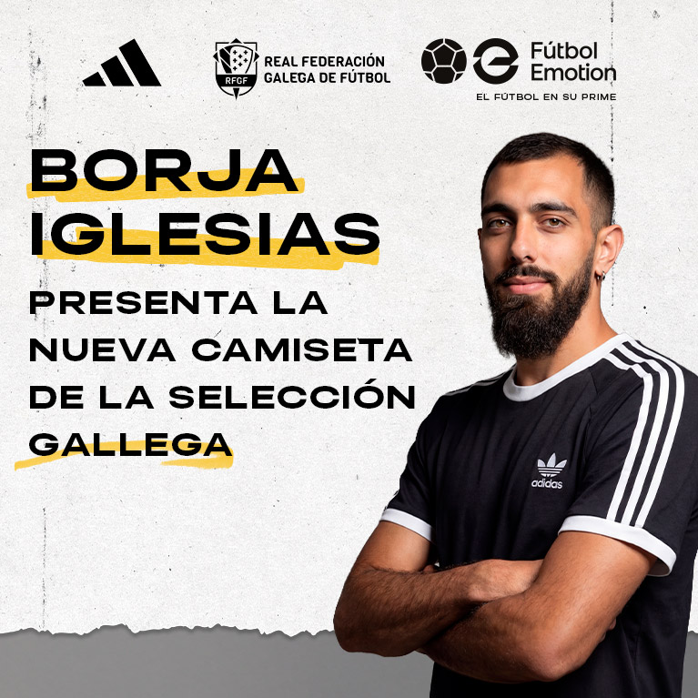 Imagen de Borja Iglesias camiseta RFGF